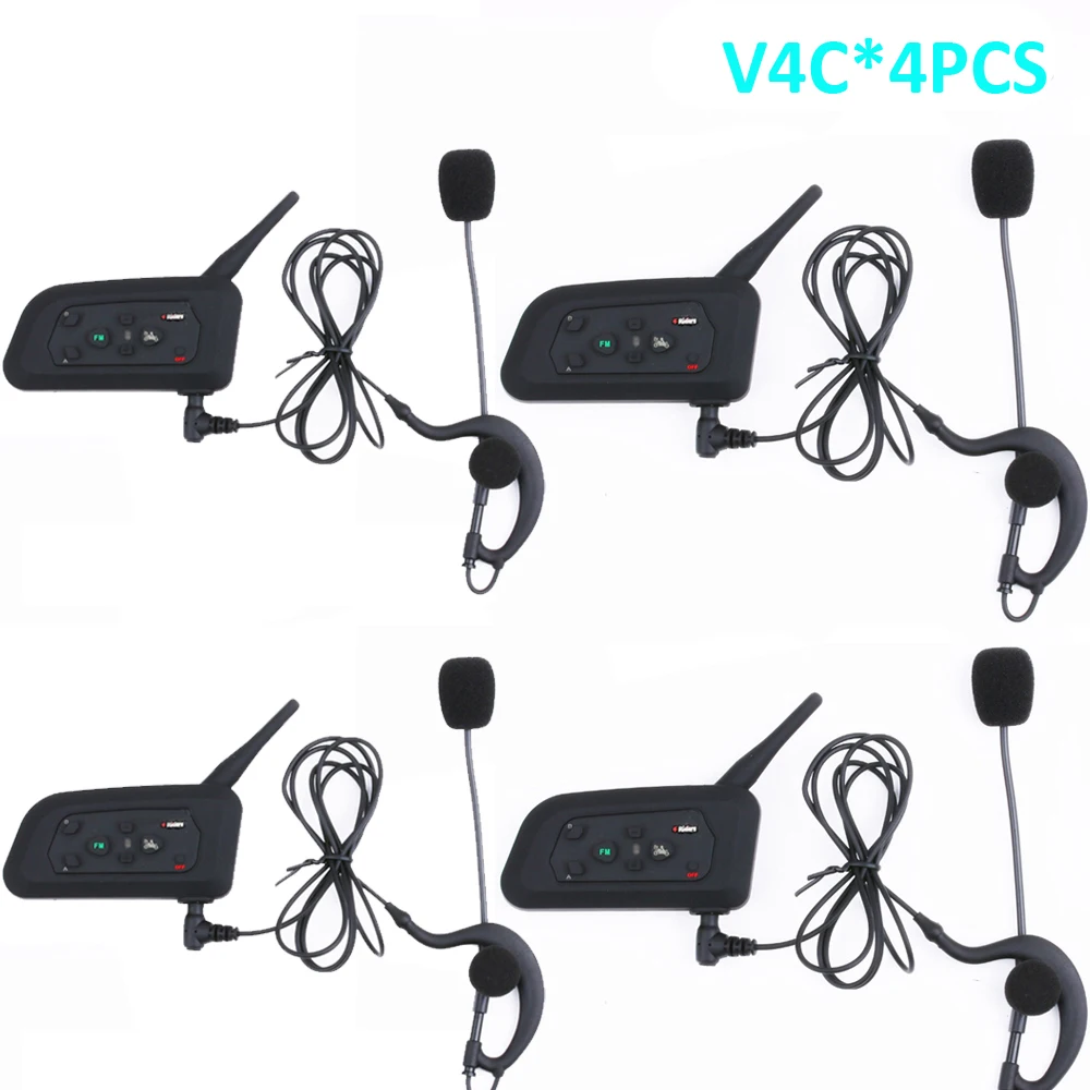 Football Referee Intercom Headset 4 Users Full Duplex Bluetooth Headphone Soccer Conference 1200M Interphone Football Referee Intercom Headset 4 Users Full Duplex Bluetooth Headphone Soccer Conference 1200M Interphone