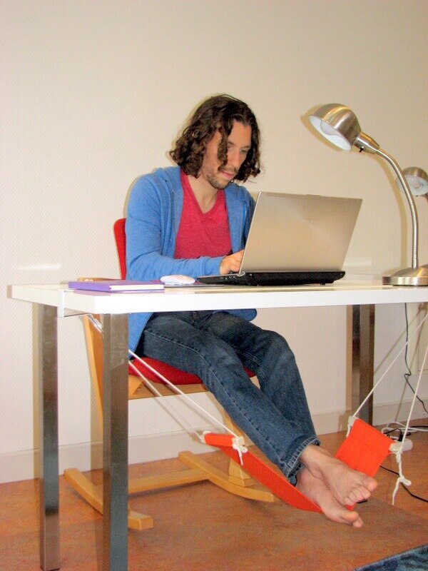 Footrest Hammock Table Feet Swing