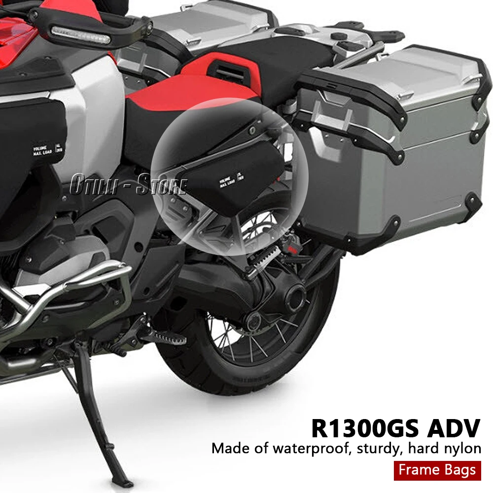 For BMW R1300GS Adventure R 1300 GSA R1300 GS ADV Motorcycle Side Frame Bag Storage Package Bags Waterproof Bag For BMW R1300GS Adventure R 1300 GSA R1300 GS ADV Motorcycle Side Frame Bag Storage Package Bags Waterproof Bag