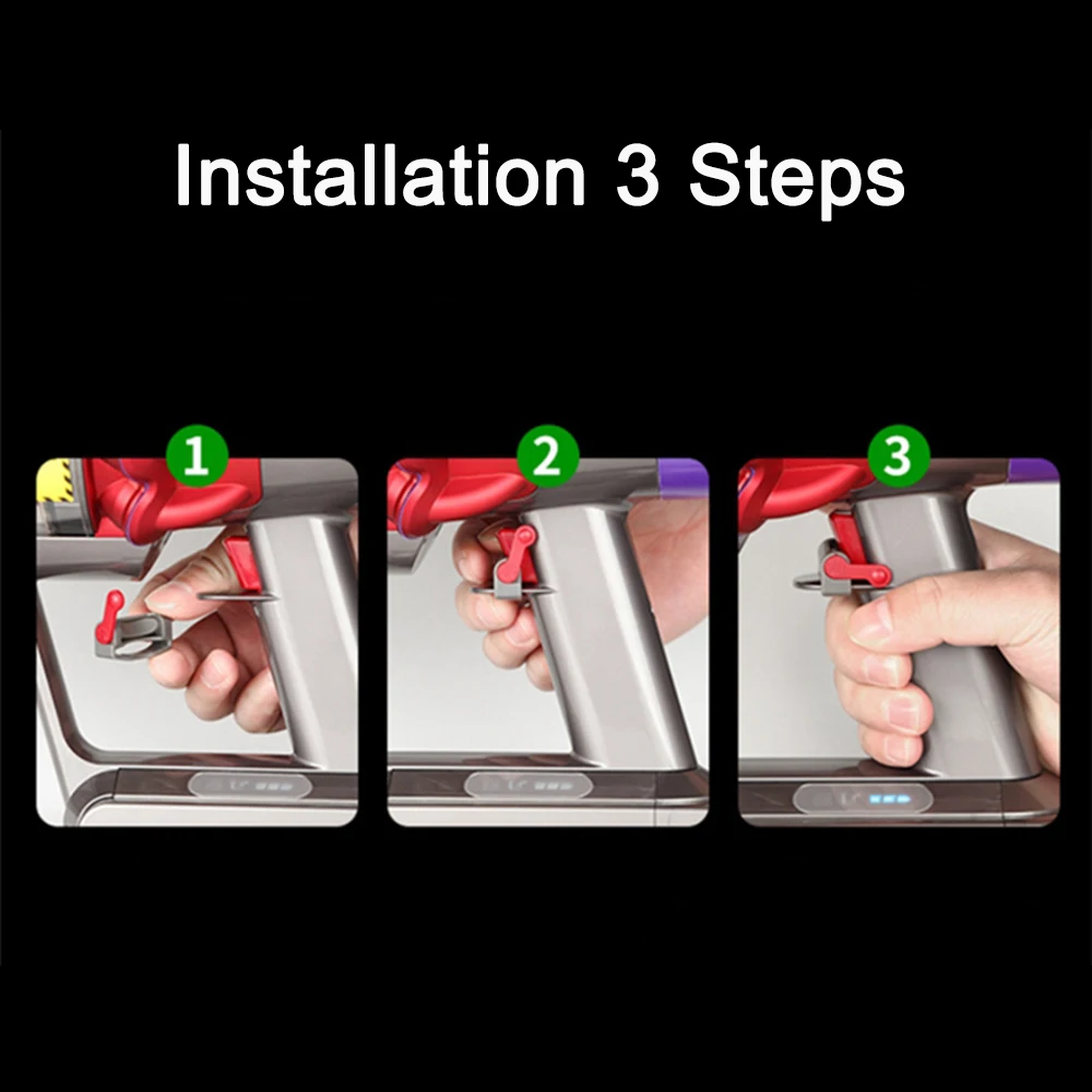 For Dyson V7 V8 V10 V11 Vacuum Cleaner Parts Trigger Lock,On/Off Power Button Control Clamp Cleaning Accessories,Free