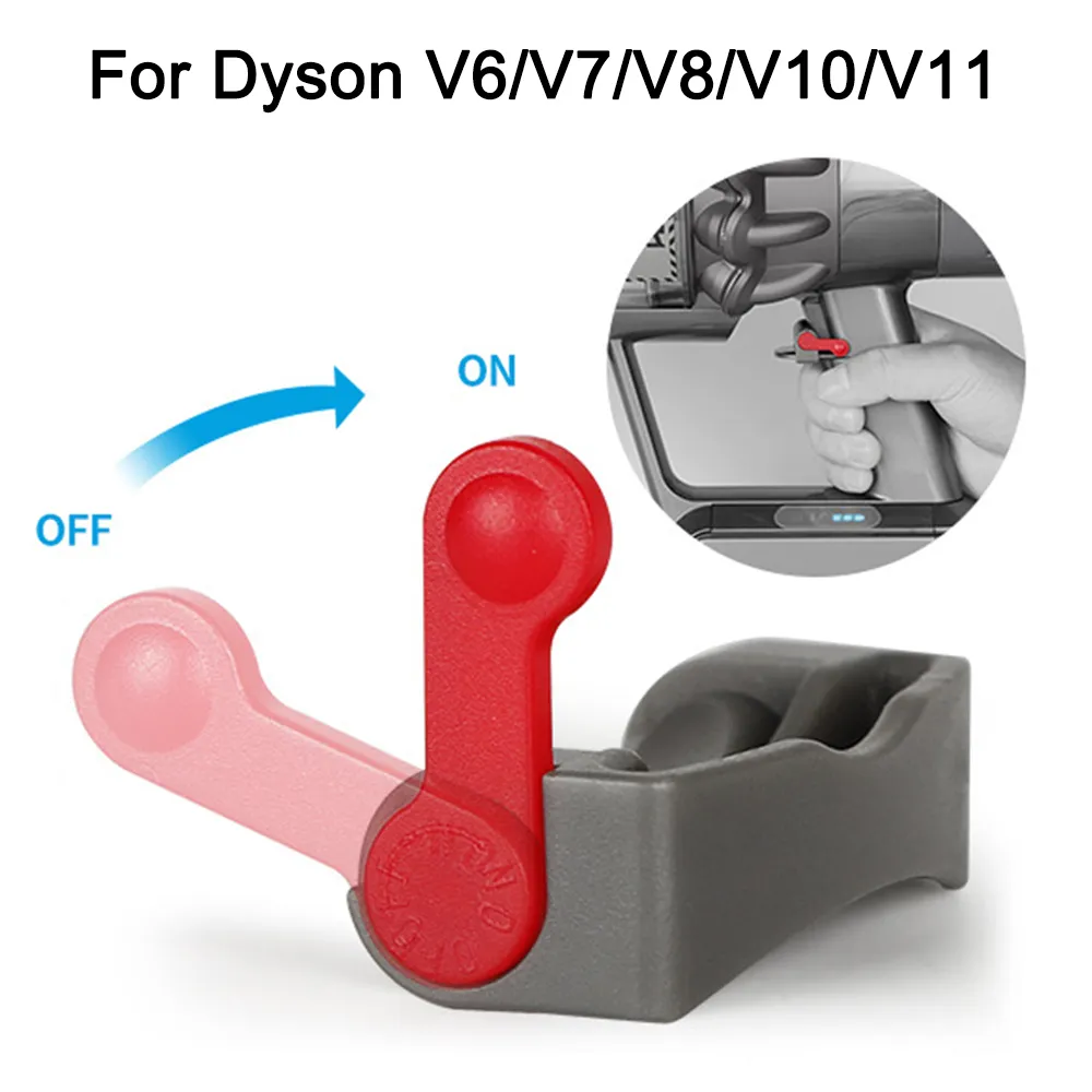 For Dyson V7 V8 V10 V11 Vacuum Cleaner Parts Trigger Lock,On/Off Power Button Control Clamp Cleaning Accessories,Free