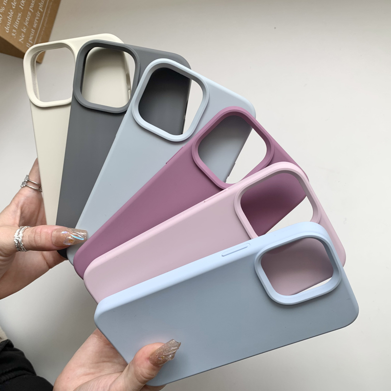 For iPhone 14 13 Pro Max Case Luxury Liquid Silicone Phone Case for iPhone 11 12 Pro Max X XR 7 8 14 Plus Camera