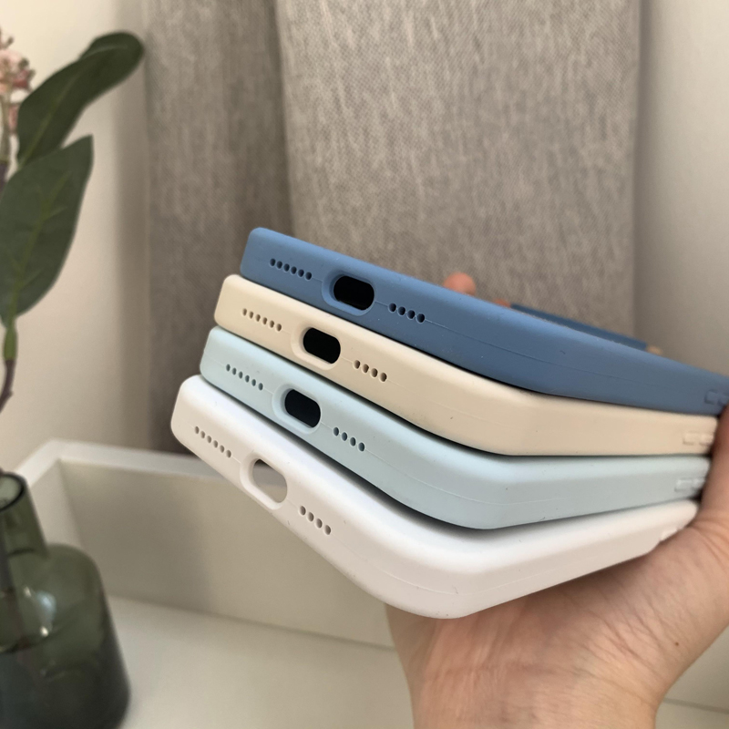 For iPhone 14 13 Pro Max Case Luxury Liquid Silicone Phone Case for iPhone 11 12 Pro Max X XR 7 8 14 Plus Camera