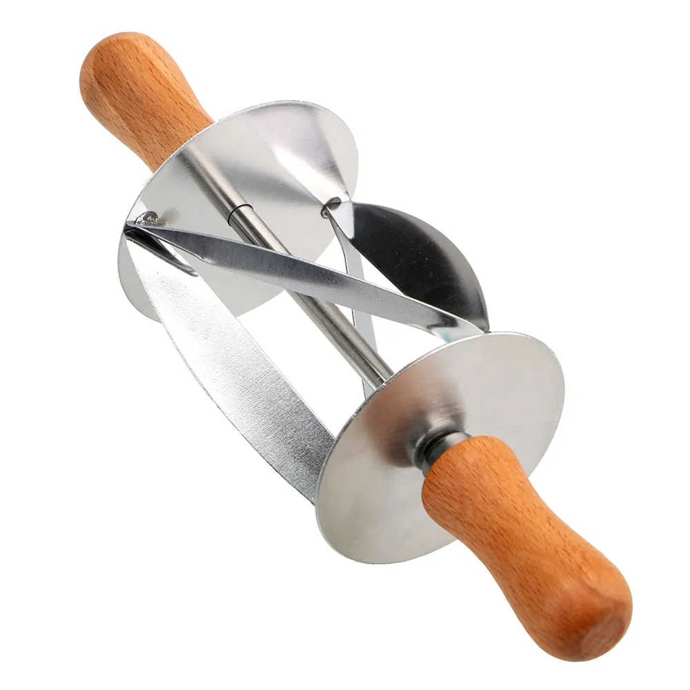 For Making Croissant Bread Dough Pastry Rolling Cutter Baking Tool Stainless Steel For Making Croissant Bread Dough Pastry Rolling Cutter Baking Tool Stainless Steel