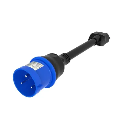 For Tesla 3 Pin Blue CEE Adapter Tesla Model S,3,X,Y Gen 2 Ev Charger Extension Cord Connector 240V Outlet at 32A 10 For Tesla 3 Pin Blue CEE Adapter Tesla Model S,3,X,Y Gen 2 Ev Charger Extension Cord Connector 240V Outlet at 32A 10