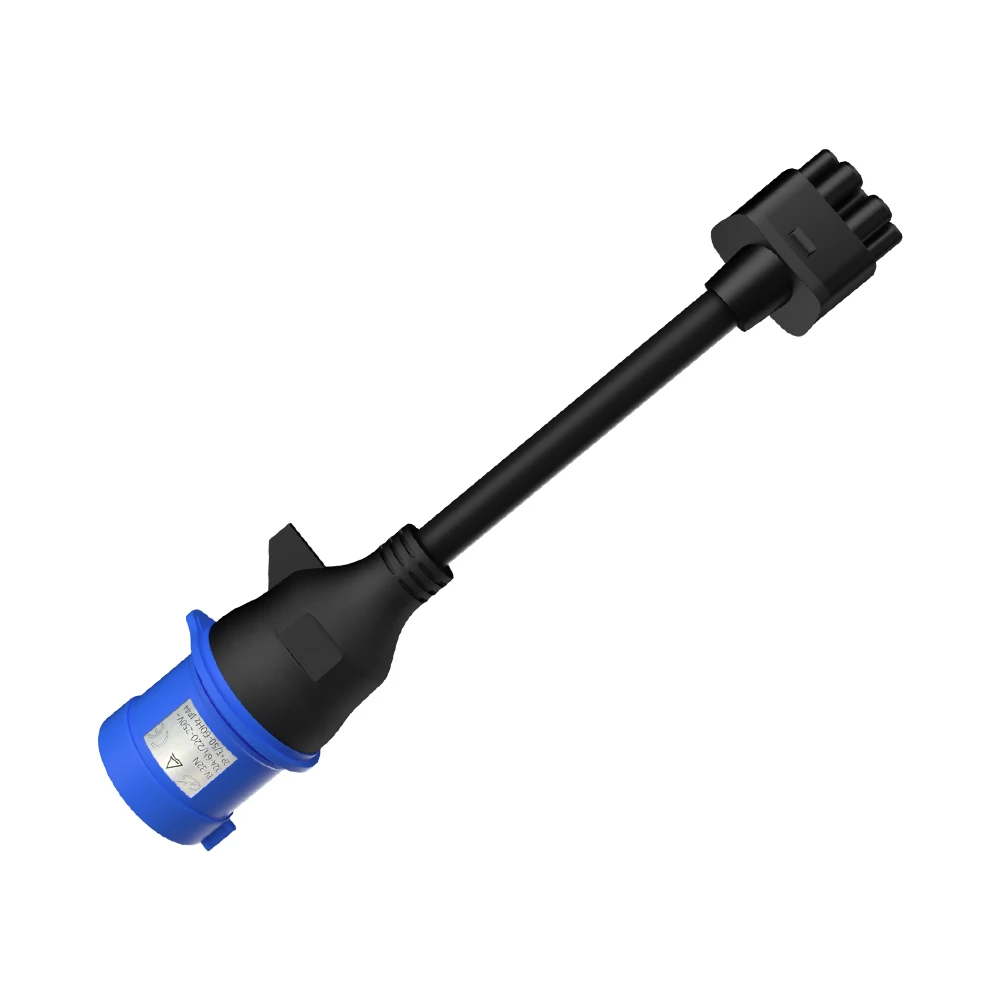For Tesla 3 Pin Blue CEE Adapter Tesla Model S,3,X,Y Gen 2 Ev Charger Extension Cord Connector 240V Outlet at 32A 10 For Tesla 3 Pin Blue CEE Adapter Tesla Model S,3,X,Y Gen 2 Ev Charger Extension Cord Connector 240V Outlet at 32A 10