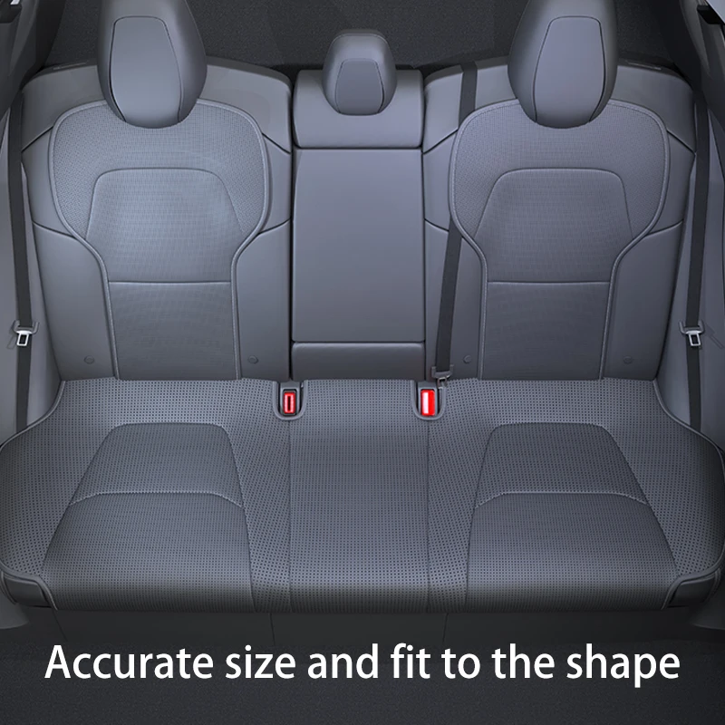 For Tesla Model Y juniper Ventilation leather seat cover cushion Breathability Comfortable seat Interior accessories For Tesla Model Y juniper Ventilation leather seat cover cushion Breathability Comfortable seat Interior accessories