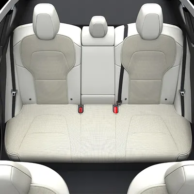 For Tesla ModelY Juniper PU Seat Cushion Ventilation Comfortable, Four Seasons Universal Split Single Sitting Back row