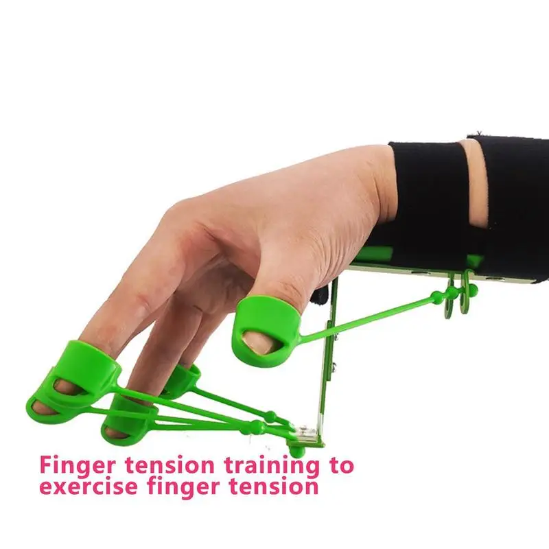 Forearm Strengthener Silicone Hand Exerciser For Strength Wrist Puller Finger Exercise Trainer 5 Fingers Rehabilitation