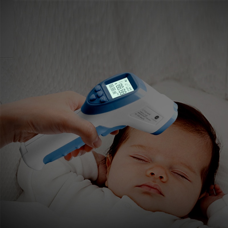 Forehead Thermometer Baby Fever Detector Forehead Thermometer Baby Fever Detector