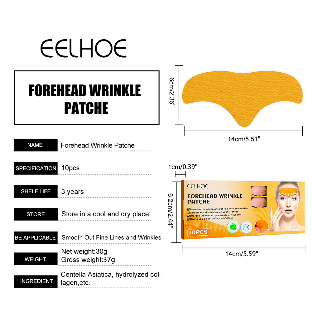 Forehead Wrinkle Patches (30Pcs)