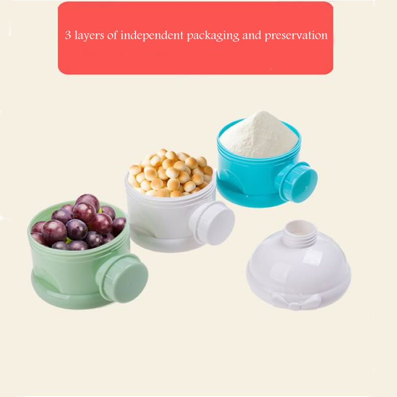 Formula Container 3-Compartment Bottle Formula Container 3-Compartment Bottle