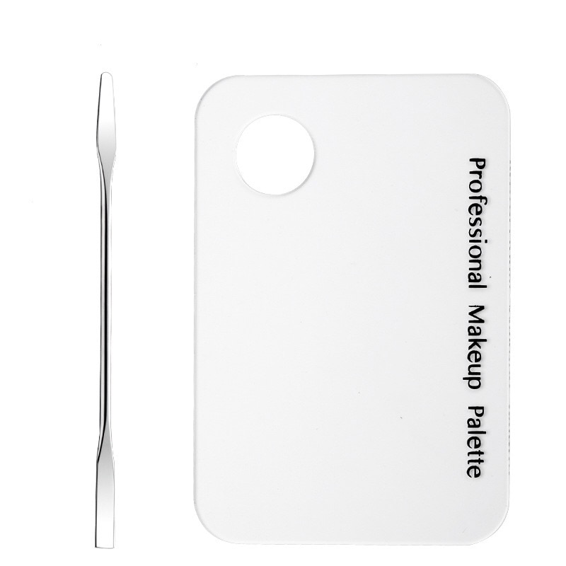 Foundation Mixing Palette with Spatula Foundation Mixing Palette with Spatula