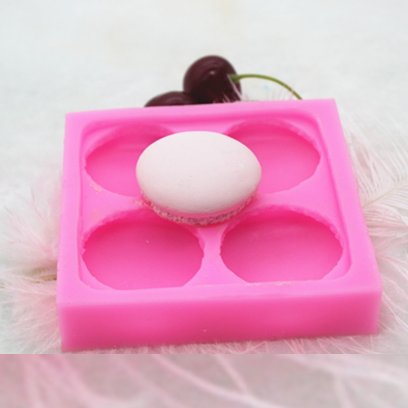 Four Cavity Silicone Macaron Mold Four Cavity Silicone Macaron Mold