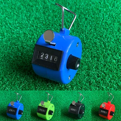 Four Digit Manual Hand Click Counter