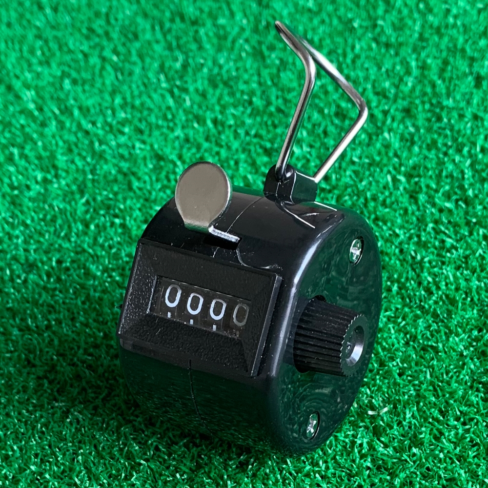 Four Digit Manual Hand Click Counter