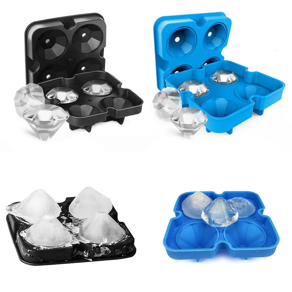 Four Grid Diamond Ice Cube Maker Four Grid Diamond Ice Cube Maker
