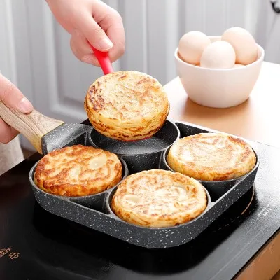 Four Hole Non Stick Pancake Pan Four Hole Non Stick Pancake Pan