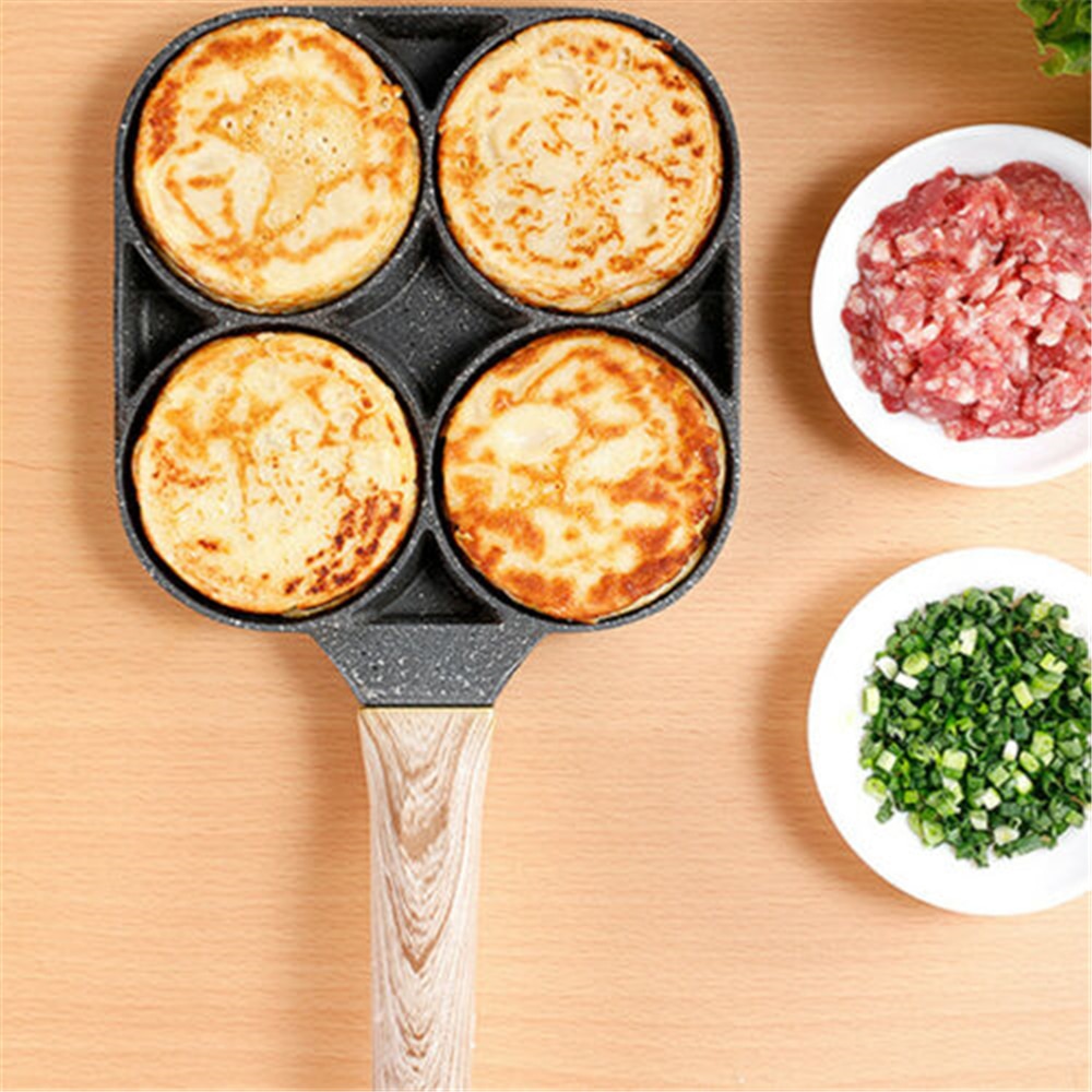 Four Hole Non Stick Pancake Pan Four Hole Non Stick Pancake Pan