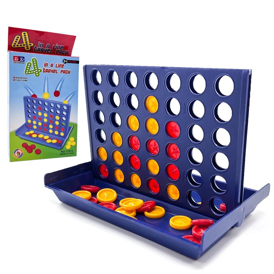 Four In A Row Board Game Connect Classic Family Board Game Toys Fun Educational Toy for Kids Children Entertainment Game