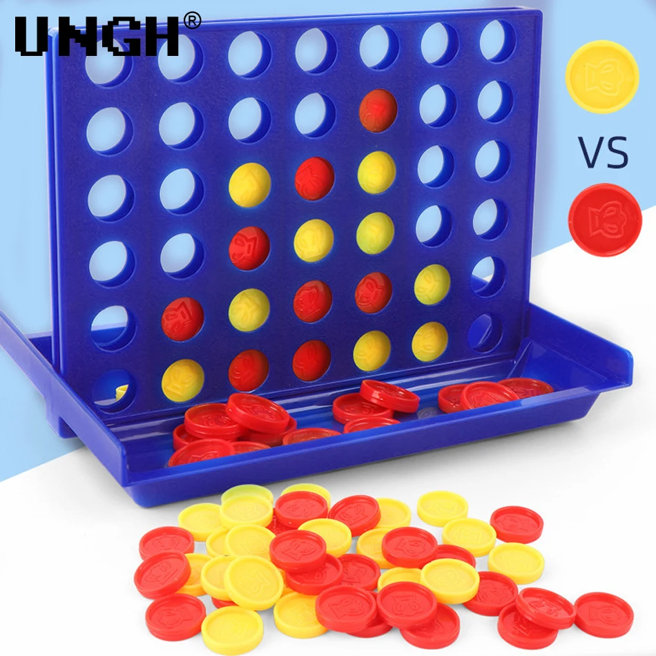 Four In A Row Board Game Connect Classic Family Board Game Toys Fun Educational Toy for Kids Children Entertainment Game
