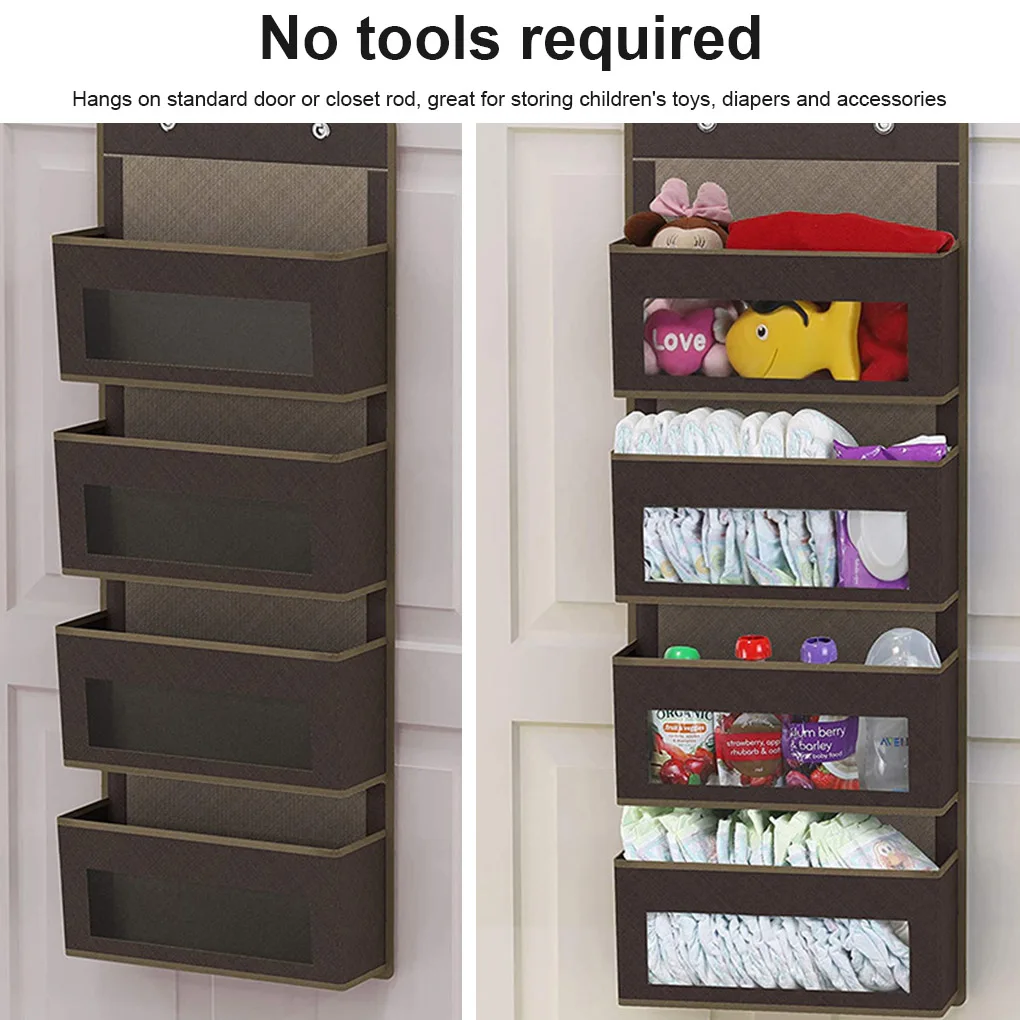 Four Layer Over Door Hanging Storage