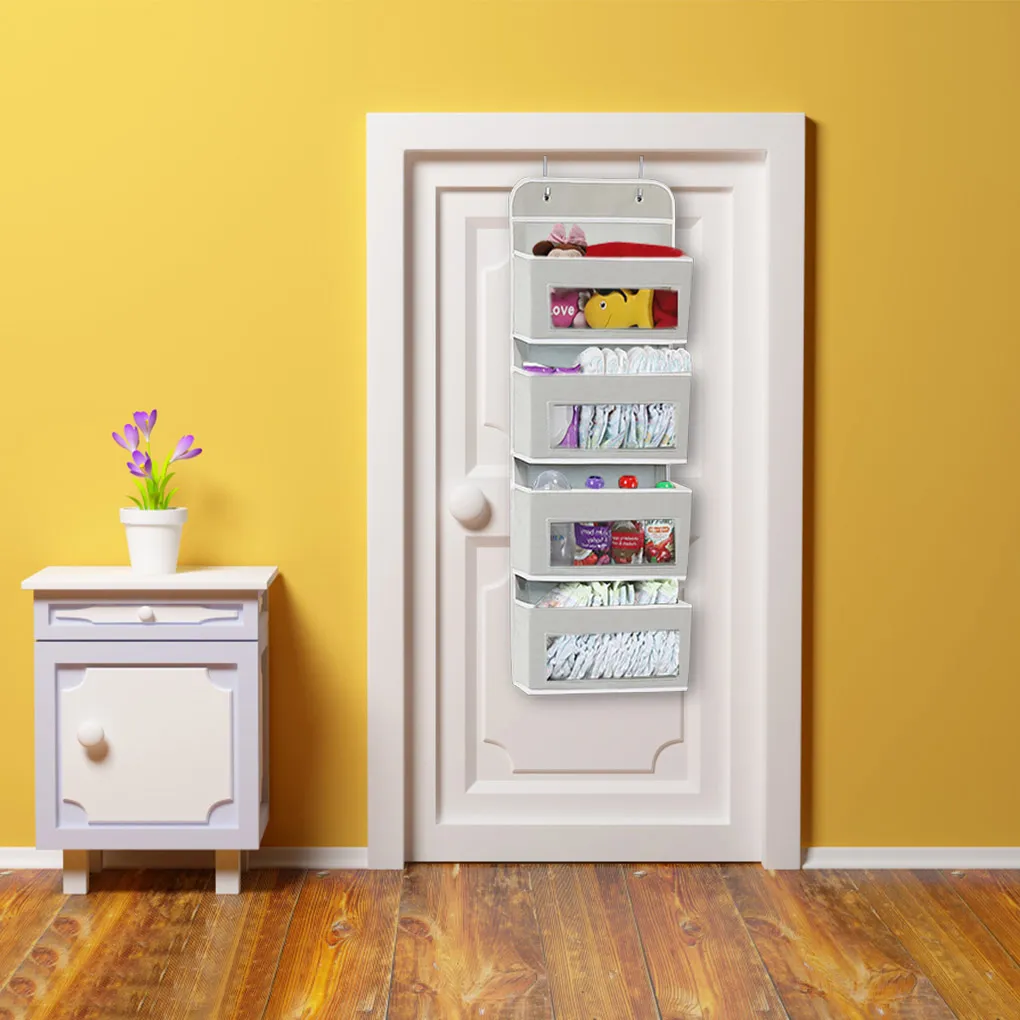 Four Layer Over Door Hanging Storage