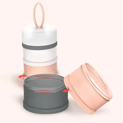 Four Layer Stackable Formula Dispenser Four Layer Stackable Formula Dispenser