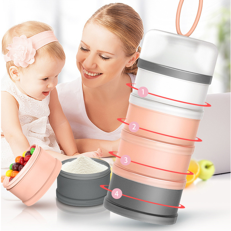 Four Layer Stackable Formula Dispenser Four Layer Stackable Formula Dispenser