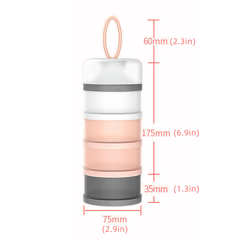 Four Layer Stackable Formula Dispenser Four Layer Stackable Formula Dispenser