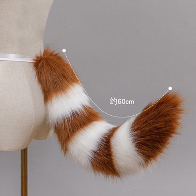 Fox Tail Costume with Adjustable Belt Fox Tail Costume with Adjustable Belt