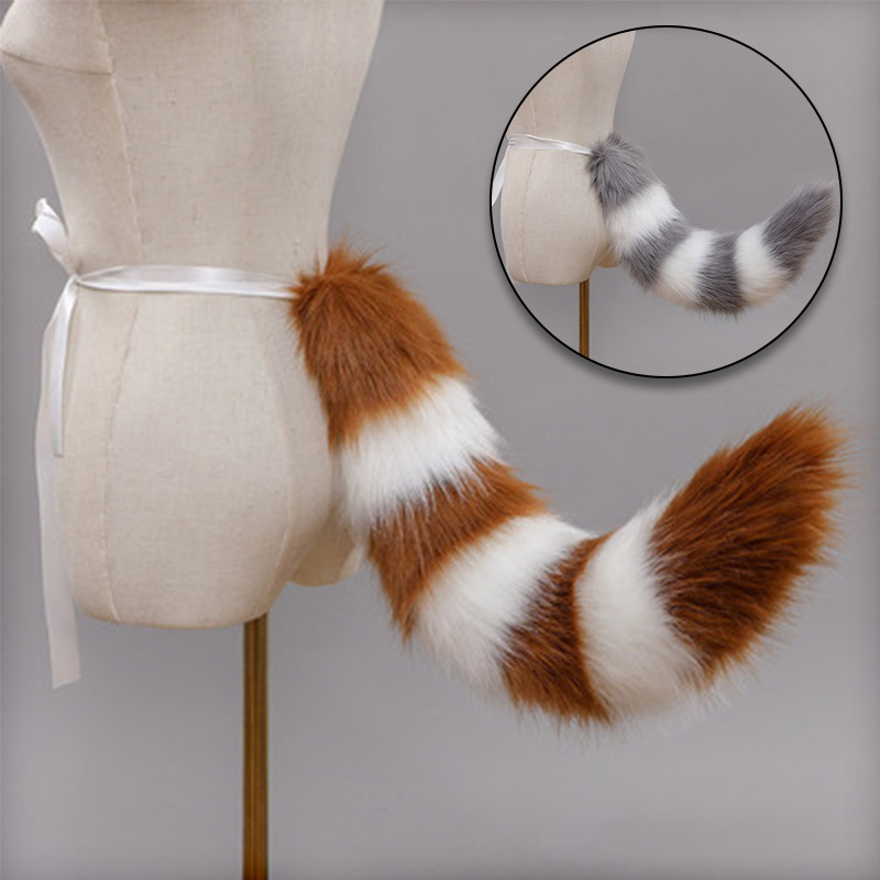 Fox Tail Costume with Adjustable Belt Fox Tail Costume with Adjustable Belt