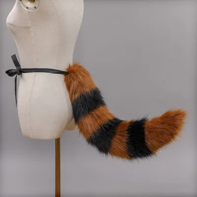 Fox Tail Costume with Adjustable Belt Fox Tail Costume with Adjustable Belt