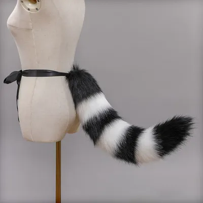 Fox Tail Costume with Adjustable Belt Fox Tail Costume with Adjustable Belt