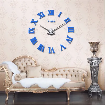 Frameless Roman Numeral Wall Clock Frameless Roman Numeral Wall Clock