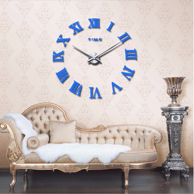 Frameless Roman Numeral Wall Clock Frameless Roman Numeral Wall Clock