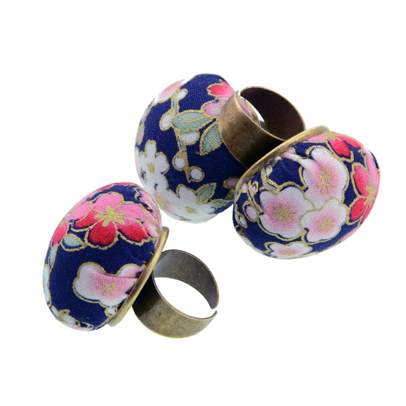 Freesize Floral Pin Cushion Ring Freesize Floral Pin Cushion Ring