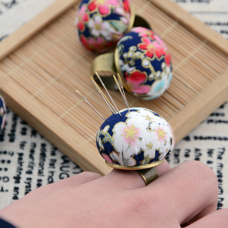 Freesize Floral Pin Cushion Ring Freesize Floral Pin Cushion Ring