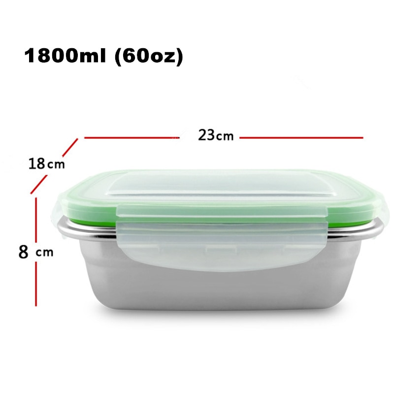 Freezer Containers Stainless Steel