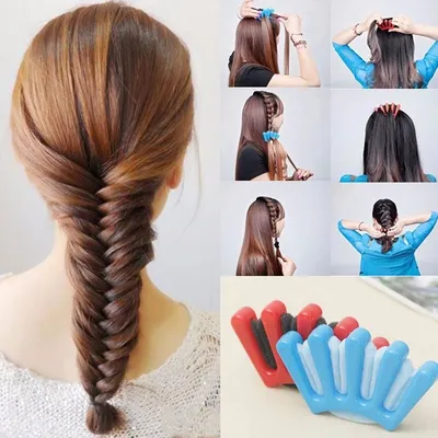French Braid Tool Hair Accessory French Braid Tool Hair Accessory