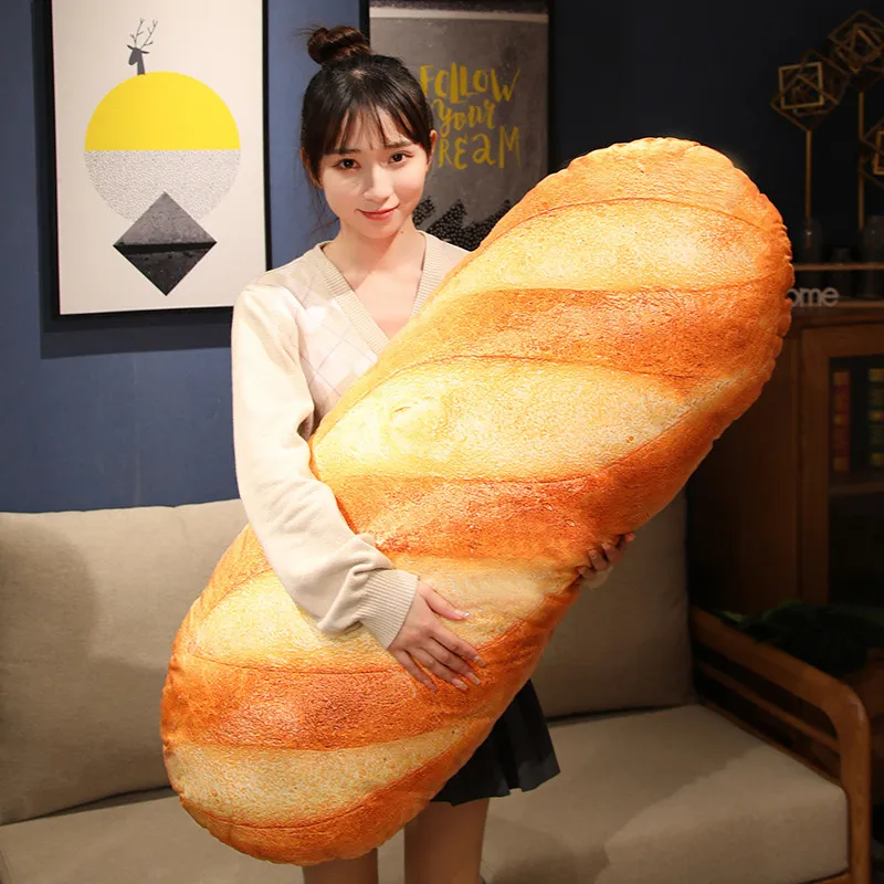 French Bread Plush Pillow Stuffed Printing Images Food Plushie Peluche Party Prop Decor Sleeping Companion Man Gift French Bread Plush Pillow Stuffed Printing Images Food Plushie Peluche Party Prop Decor Sleeping Companion Man Gift