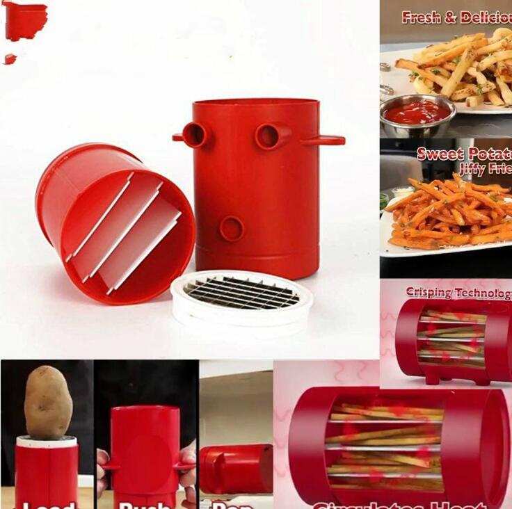 French Fry Maker Potato Slicer 2-In-1