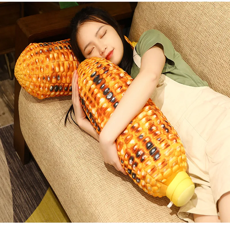 Fresh or Grilled Corn Pillow Cushion