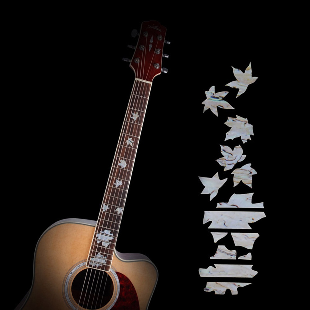 Fretboard Stickers Maple Leaf Guitar Stickers Fretboard Stickers Maple Leaf Guitar Stickers