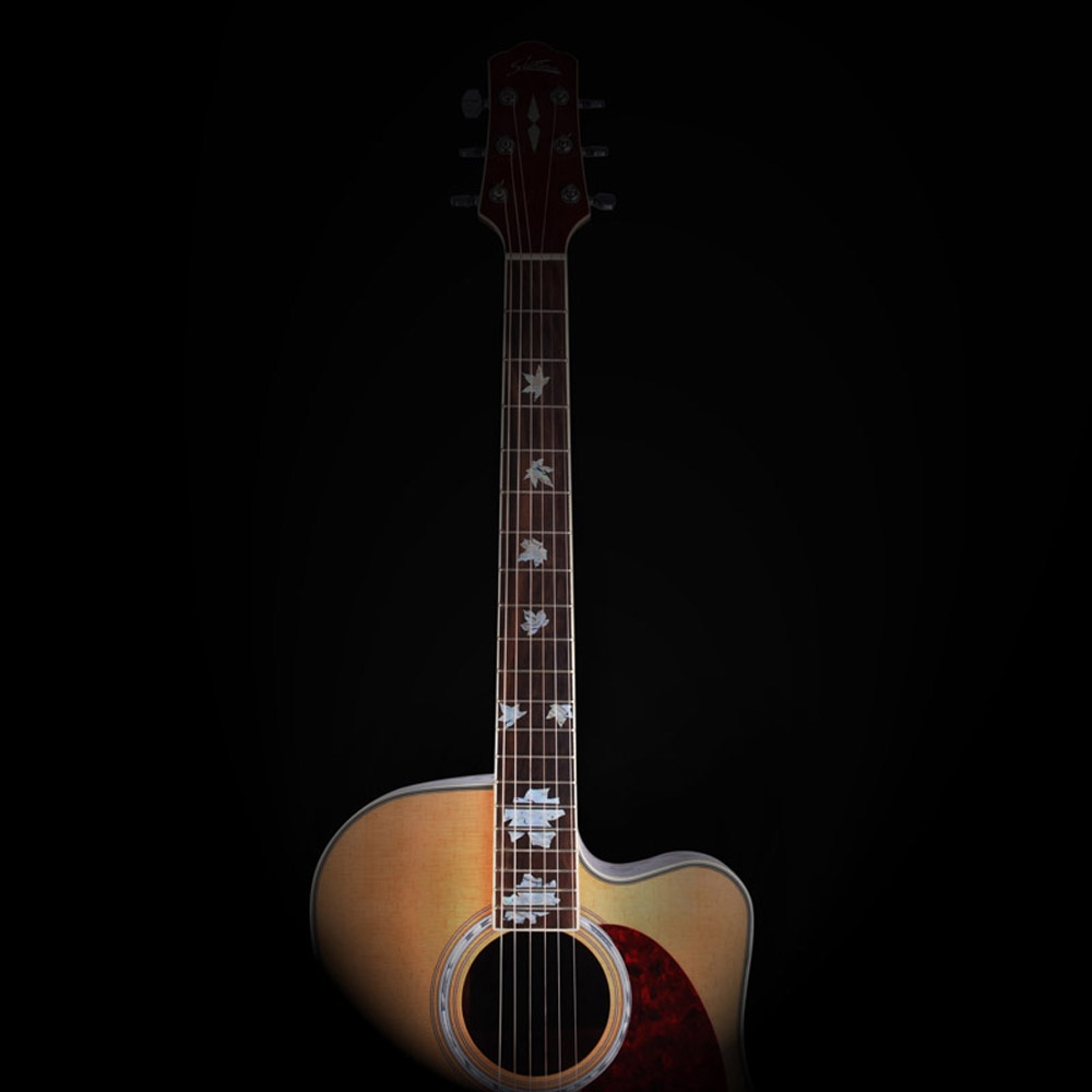 Fretboard Stickers Maple Leaf Guitar Stickers Fretboard Stickers Maple Leaf Guitar Stickers