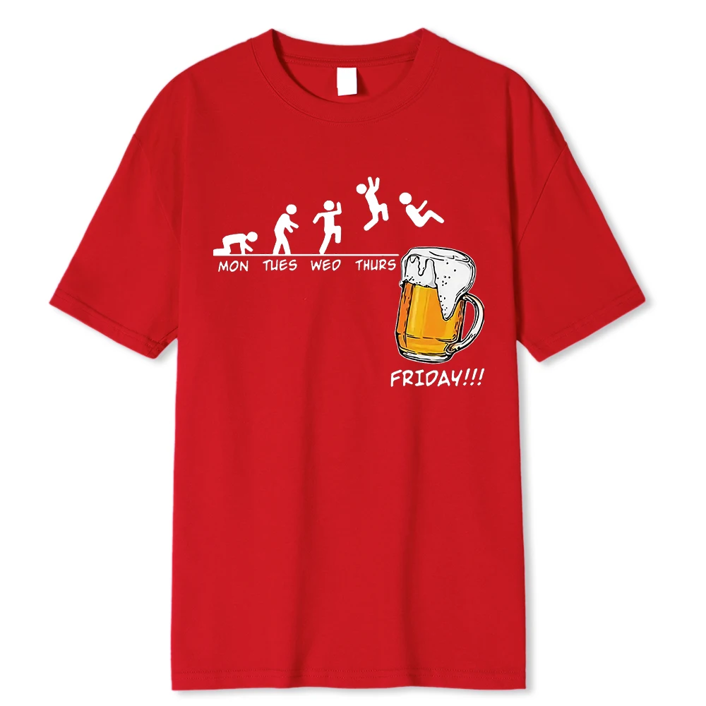 Friday Beer Print Men's Brand T-shirts Funny Graphic Hip Hop Summer Men Tshirts Streetwear Cotton Harajuku T-Shirt Friday Beer Print Men's Brand T-shirts Funny Graphic Hip Hop Summer Men Tshirts Streetwear Cotton Harajuku T-Shirt