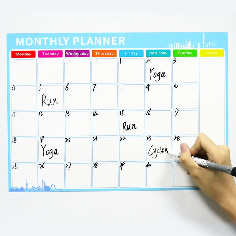 Fridge Planner with Marker and Eraser Fridge Planner with Marker and Eraser