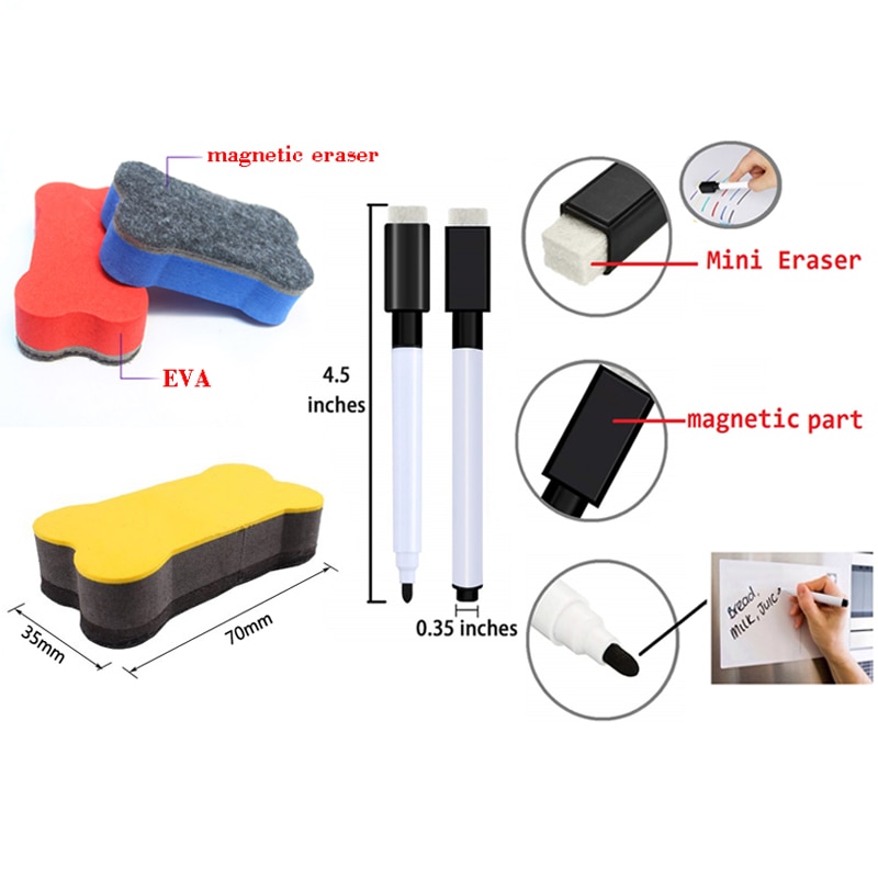 Fridge Planner with Marker and Eraser Fridge Planner with Marker and Eraser