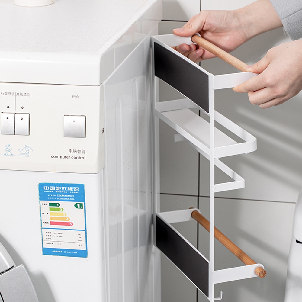 Fridge Rack Magnetic Side Organizer Fridge Rack Magnetic Side Organizer