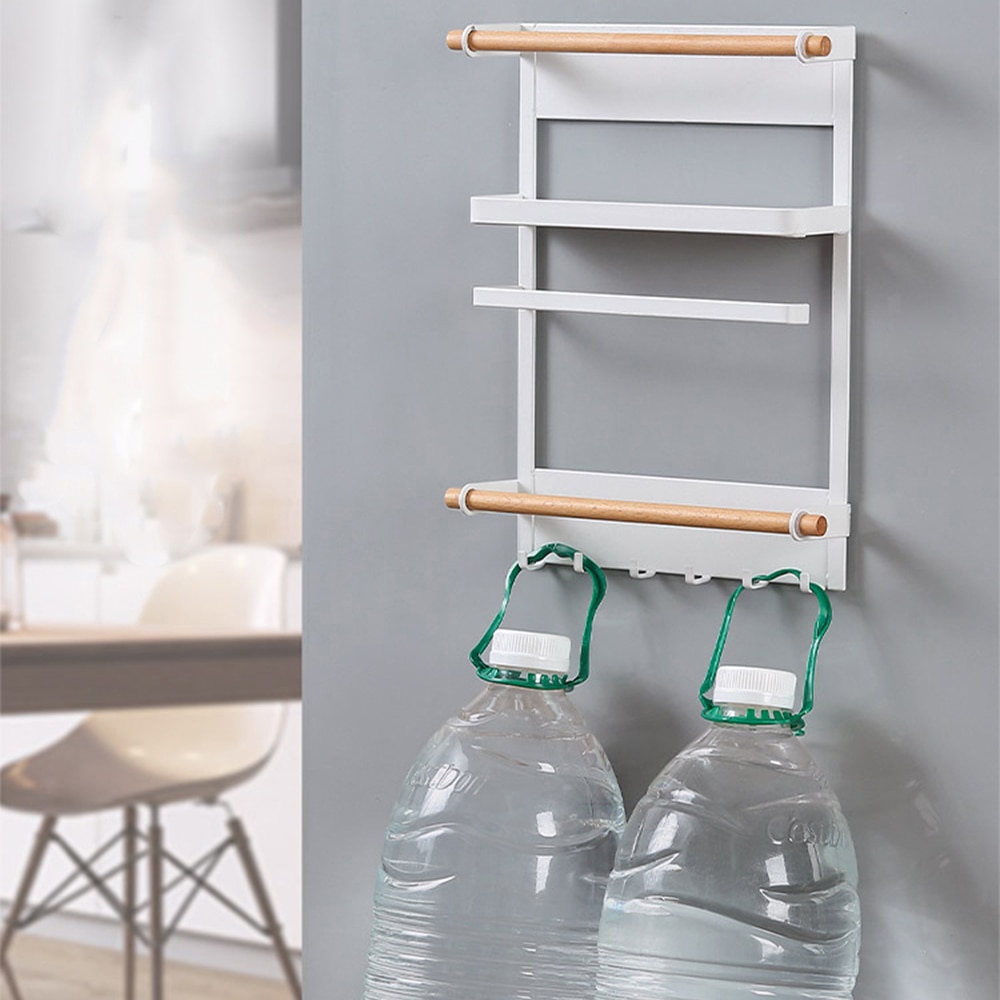 Fridge Rack Magnetic Side Organizer Fridge Rack Magnetic Side Organizer